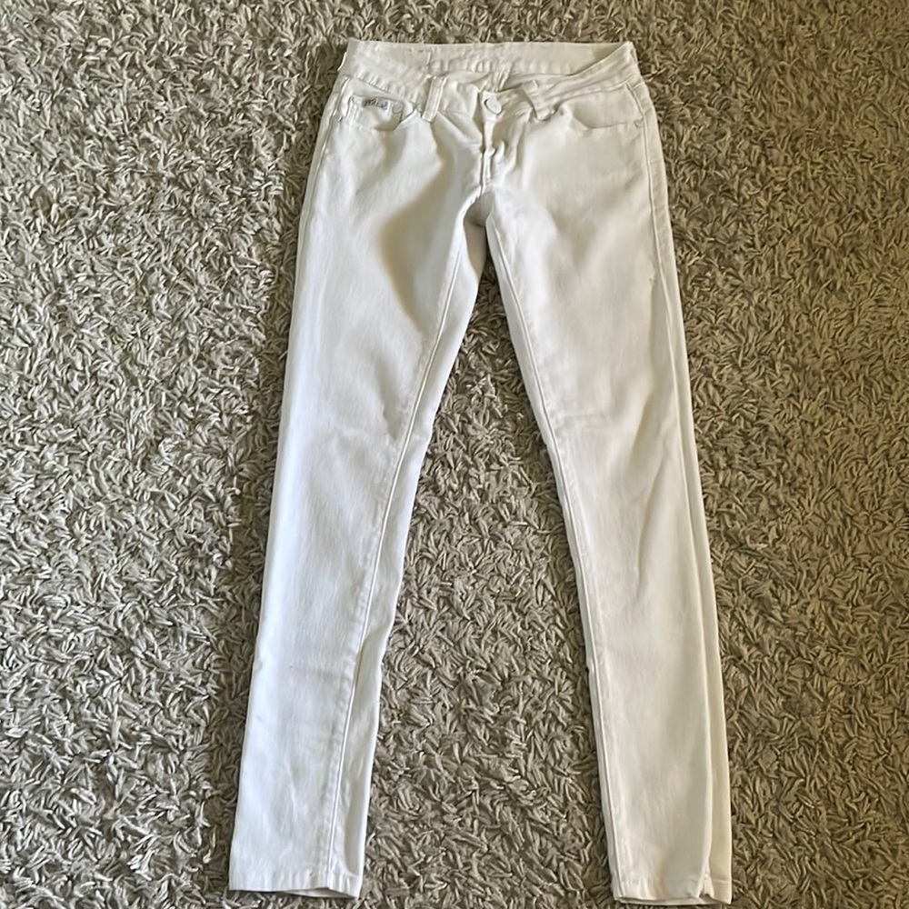 White Jeggings.  Size 1.  Geso Brand.